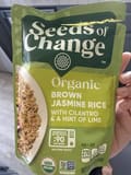 Seeds of Change Organic Brown Jasmine Rice With Cilantro & A Hint of Lime