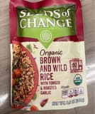 Seeds of Change Organic Brown & Wild Rice with Tomato & Roasted Garlic