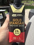 Optimum Nutrition Gold standard protein shake