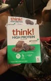 Think! High Protien Thin Mint Protien Bars