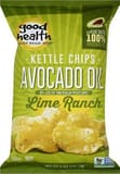 Good Health Avocado Oil Kettle Chips - Lime Ranch imp