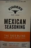 Kinder's Mexican Seasoning