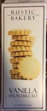 Rustic Bakery Vanilla shortbread