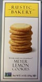 Rustic Bakery Meyer Lemon Cookies