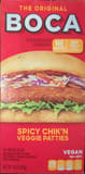 Boca Spicy Chik'n Veggie Patties