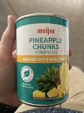 Meijer Pineapple chunks