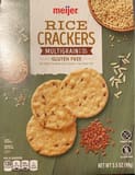True Goodness by Meijer Gluten Free Multigrain Rice Crackers with Sea Salt