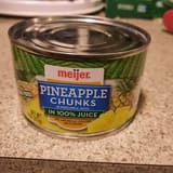 Meijer Pineapple Chunks In Pineapple Juice