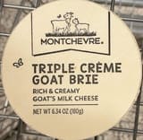 Montchevre Triple Crème Goat Brie