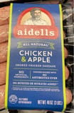 Aidells Chicken & Apple Smoked Chicken Sausage