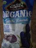 On The Border Organic blue corn tortilla rounds