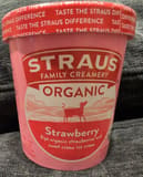 Straus Family Creamery Organic Strawberry Ice Cream