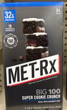 Met-RX Big 100 Super Cookie Crunch Meal Replacement Bar