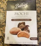 Bubbies Mochi ice cream triple chocolate