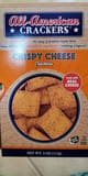 All-American Crackers Crispy Cheese Crackers