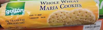 Gullón Whole Wheat Maria Cookies