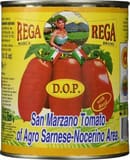 Rega San marzano dop authentic whole peeled plum tomatoes cans