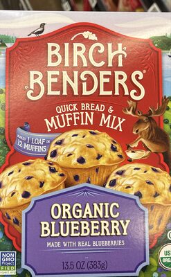 Birch Benders Organic Blueberry Muffin Mix