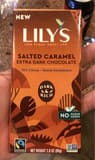 Lily's Salted Caramel Extra Dark Chocolate Style Bar