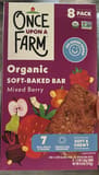 Once Upon A Farm Organic Soft-Baked Bar Mixed Berry