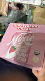 Nixie Organic Strawberry Cream Zero Sugar Soda