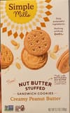Simple Mills Nut Butter Stuffed Sandwich Cookies