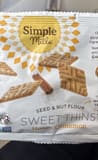 Simple Mills Sweet Thins Honey Cinnamon