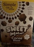 Simple Mills Sweet mmms cocoa blast