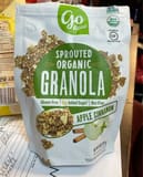 Go Raw All Organic Apple Cinnamon Sprouted Granola