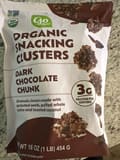 Go Raw Dark Chocolate Chunk Organic Snacking Clusters