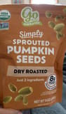 Go Raw Organic Simply Sprouted Pumpkin Seeds