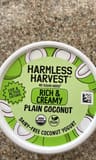 Harmless Harvest Plain Coconut Yogurt