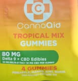 CannaAid Tropical Mix Gummies