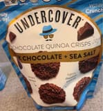 Undercover Chocolate Quinoa Crisps Dark Chocolate + Sea Salt