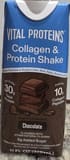 Vital Proteins Collagen and protein shake