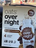 Oats Overnight Oats Over Night Shake Chocolate Peanut Butter