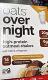 Oats Overnight Chocolate Peanut Butter Banana