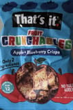 That's It. Crunchables Apple + Blueberry Crisps