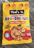 That's It. Organic fruit crunchables