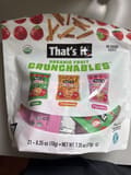 That's It. Crunchables Organic Fruit Crisps