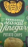 Siete Hint of Serrano sea salt & Vinegar potato chips
