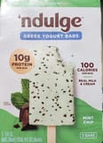 'Ndulge Mint Chip Greek Yogurt Bars