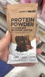 Clean Simple Eats Protein Powder Chocolate Brownie Batter