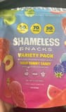 Shameless Snacks Variety Pack Sour Gummy Candy