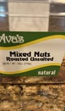 Ava's Mixed nuts roasted unsalted