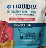 Liquid I.V. Hydration Multiplier Electrolyte Drink Mix Raspberry Lemonade
