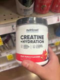 Nutricost Performance Creatine + Hydration Fruit Punch Flavored
