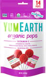 YumEarth Organic lollipops Vitamin C strawberry berry cherry