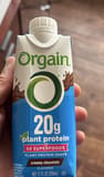 Orgain Plant protein shake