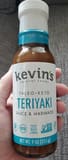 Kevin's Natural Food Teriyaki Sauce